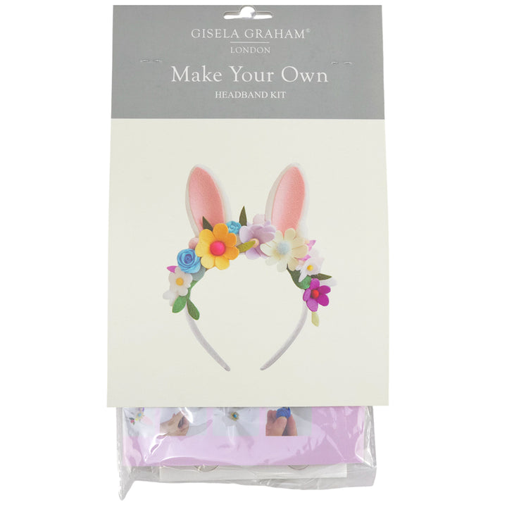 Easter Floral Headband Craft  Kit | Make Your Own Bunny Ears for Kids