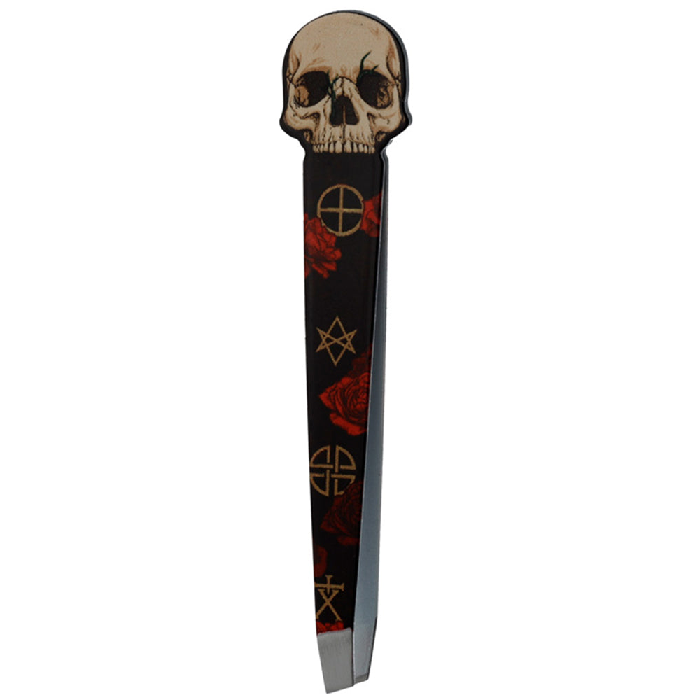 Skulls and Roses Tweezers | Gothic | Single | Mini Gift | Cracker Fillers