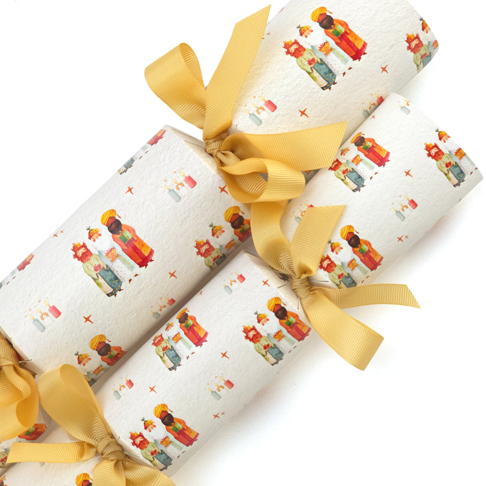 Three Kings Nativity | Christmas Cracker Making Craft Kit | Make & Fill Your Own