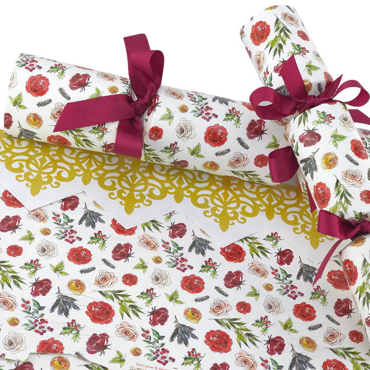 Christmas Flora | Cracker Making Craft Kit | Make &amp; Fill Your Own