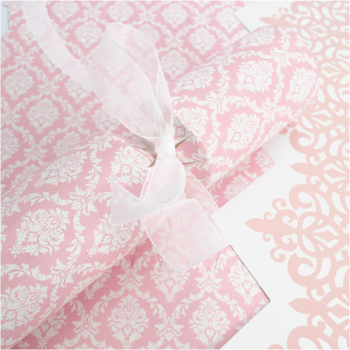 Pink Damask | Cracker Making Craft Kit | Make &amp; Fill Your Own
