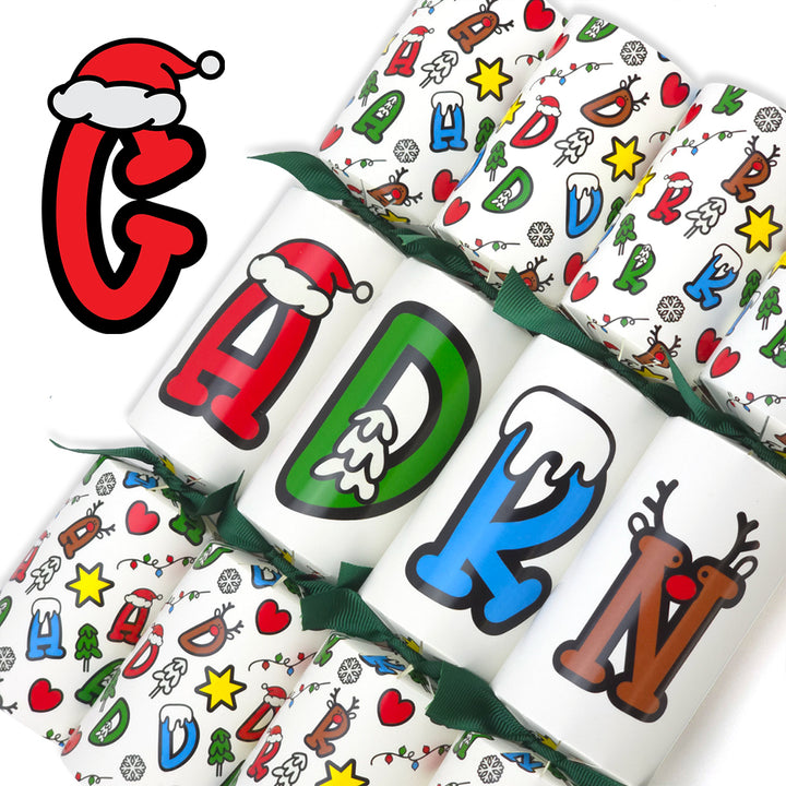 Letters A to Z | Single Christmas Cracker Making Craft Kit | Funtime Design