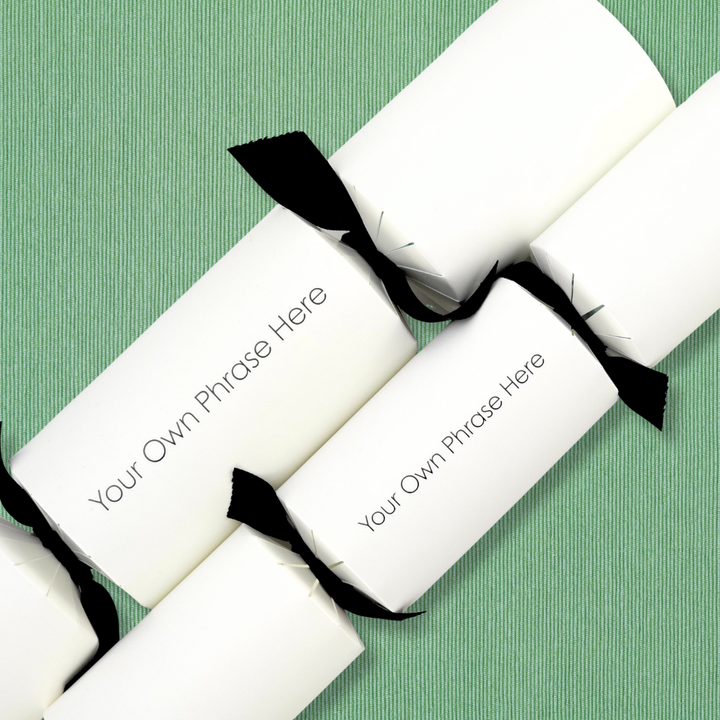 Add Your Own Words or Phrase | Personalised Cracker Making Craft Kit | Single