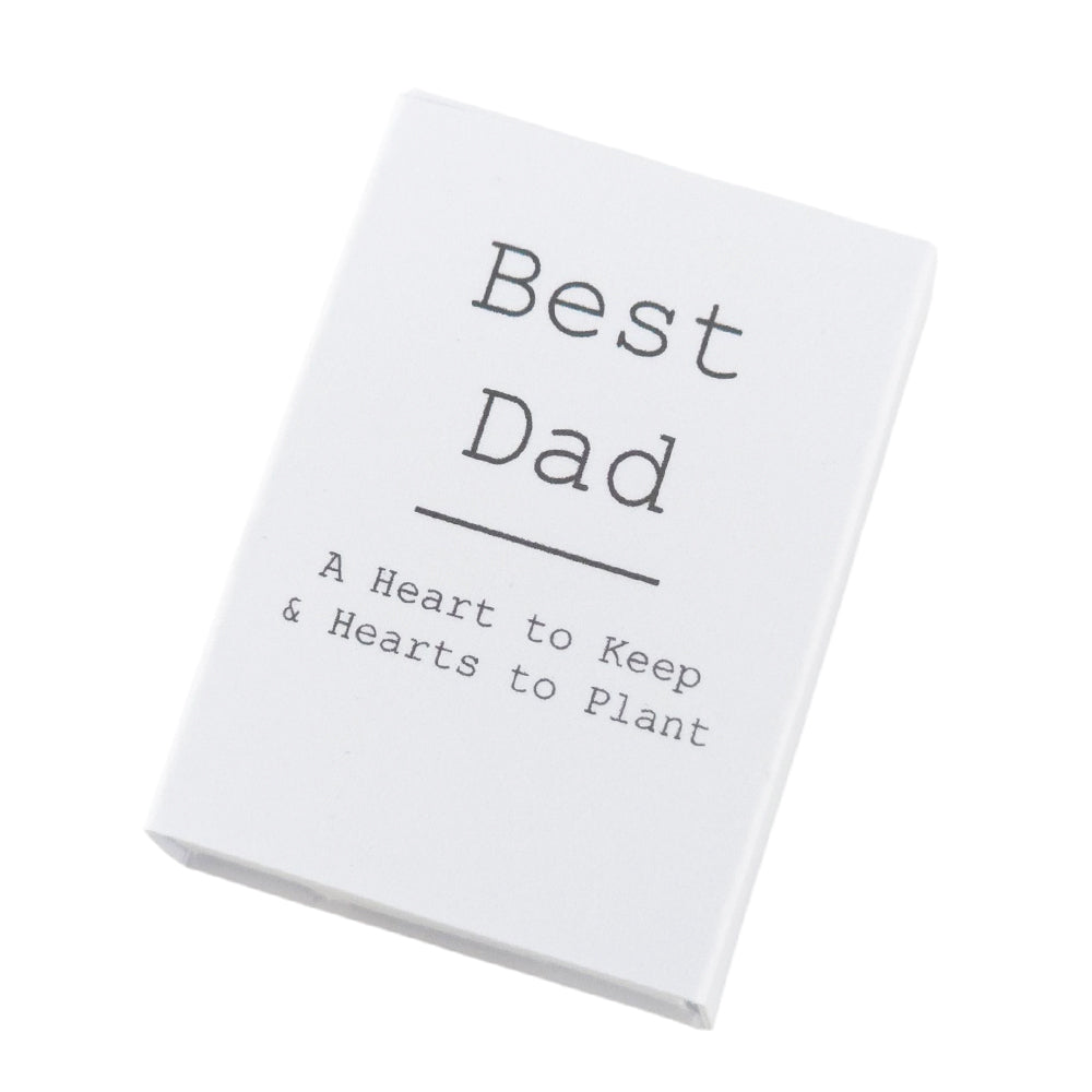 Best Dad | Hearts to Keep and to Plant | Cracker Filler | Little Gift