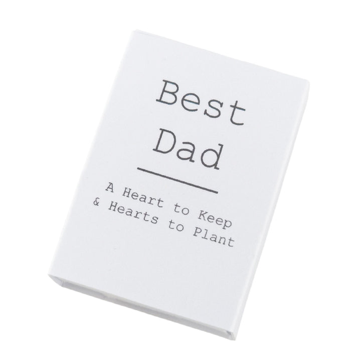 Best Dad | Hearts to Keep and to Plant | Cracker Filler | Little Gift