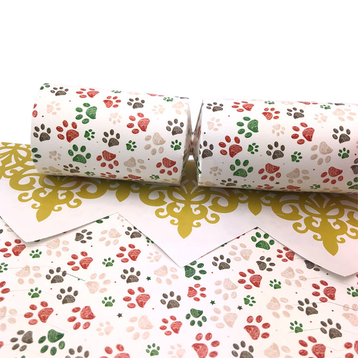 Christmas Sketched Pawprints | Cracker Making Craft Kit | Make &amp; Fill Your Own