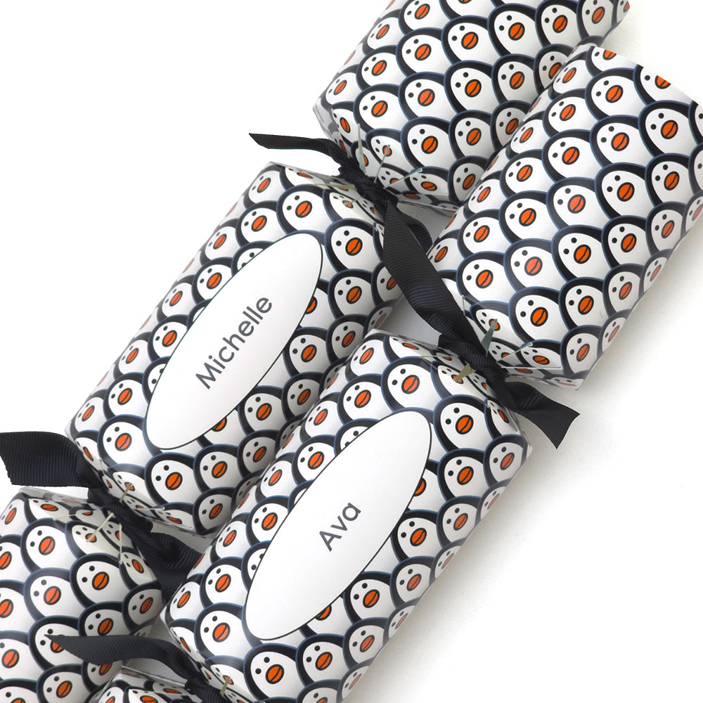 Personalised Cracker Making Craft Kit | Just Penguins | Minimum 4