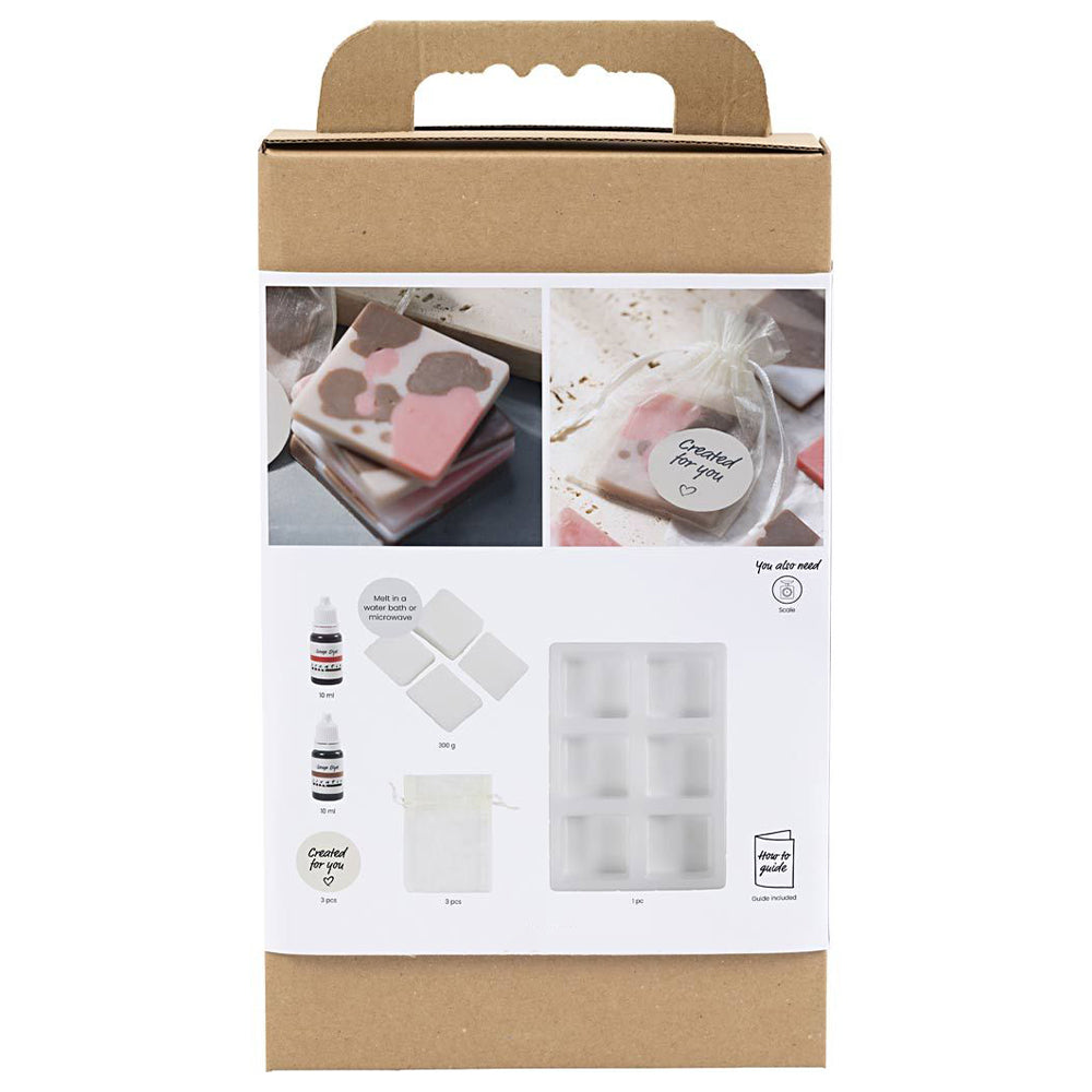 Colour Blend Soap | Soap Making Complete Craft Kit | Makes 9 | Gift Idea