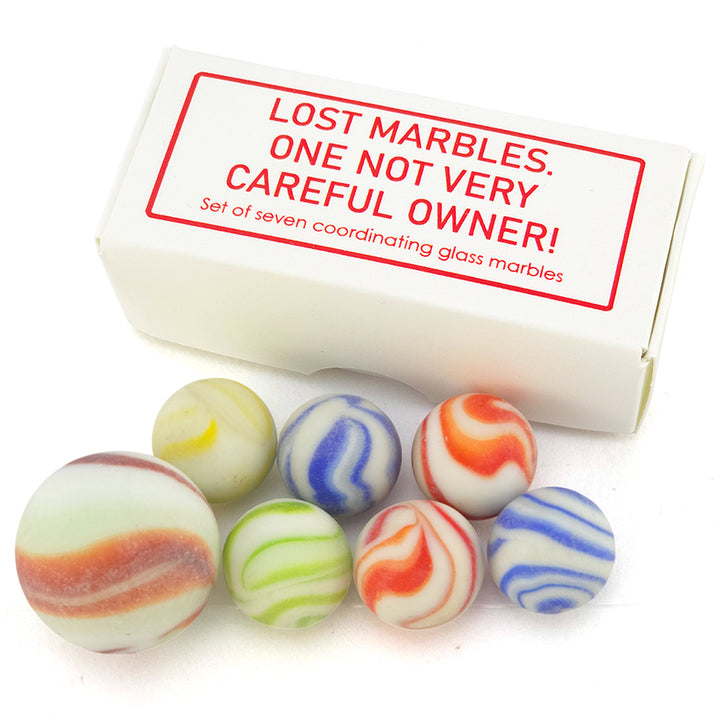 Lost Marbles. One Not Very Careful Owner! | Grown Up Marbles | Cracker Filler