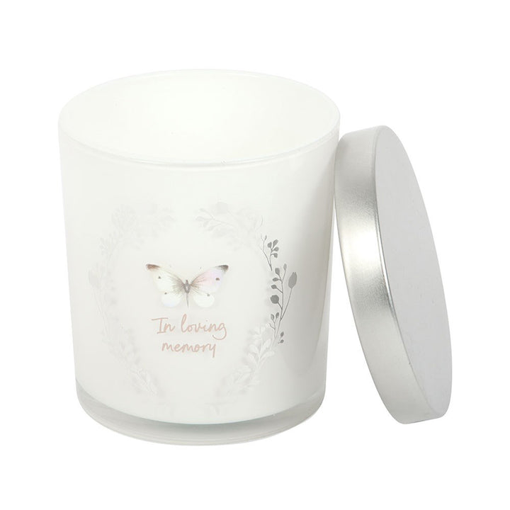 In Loving Memory Butterfly | Vanilla Scented Candle | 35hr Burn | Remembrance