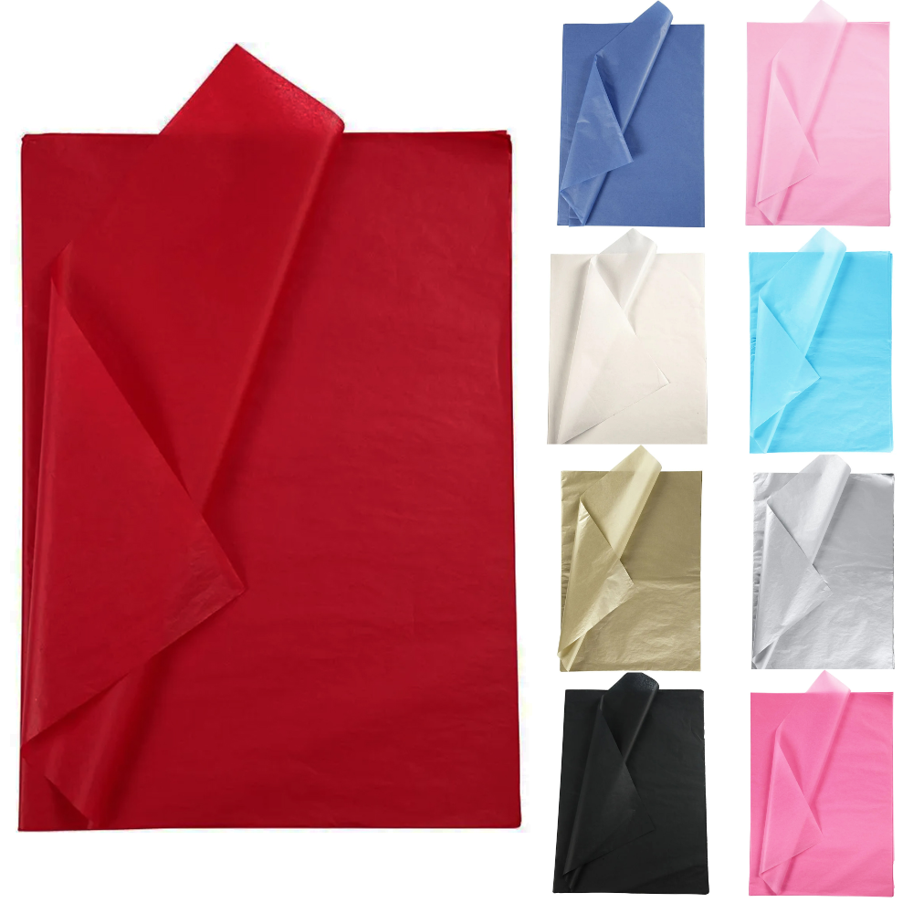 25 Large Sheets of Tissue Paper | 50x70 cm | Craft & Gift Wrapping