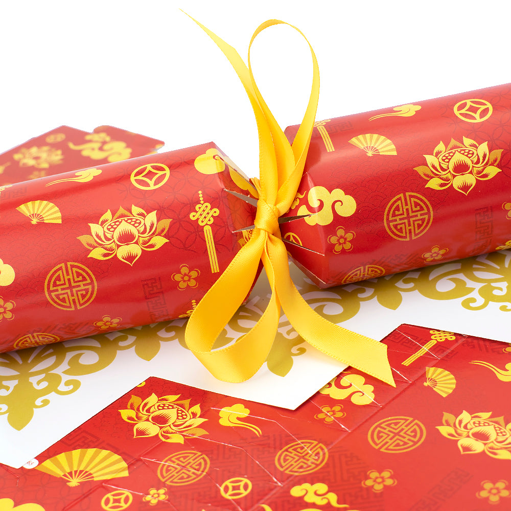 Golden Oriental | Chinese New Year | Cracker Making Kit | Make & Fill Your Own