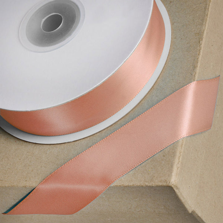 15mm or 23mm Double Faced Satin Ribbon | 25m Long