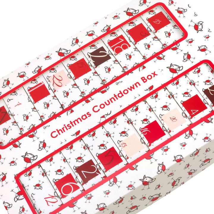 Advent Calendar Making Kit | 25 Soap Boxes & Outer Box | Chirpy Robin