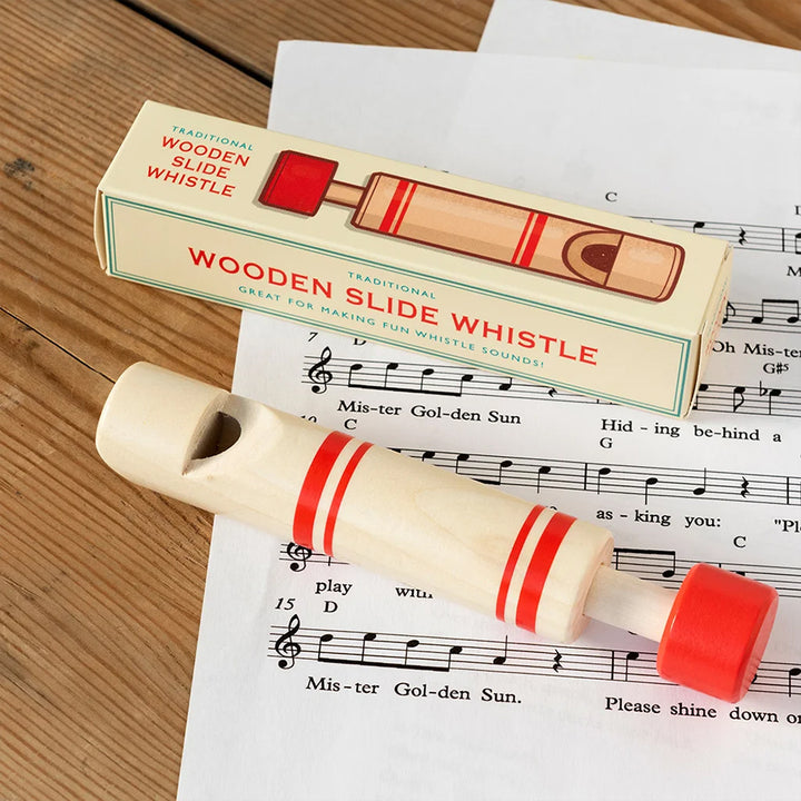 Traditional Wooden Slide Whistle | Retro Feel Kids Gift Idea