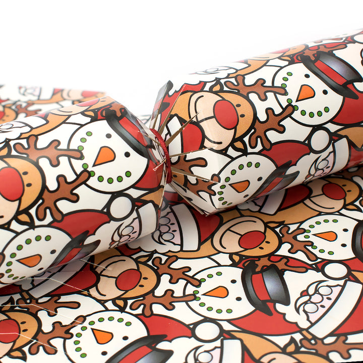 Christmas Character | Cracker Making Craft Kit | Make &amp; Fill Your Own