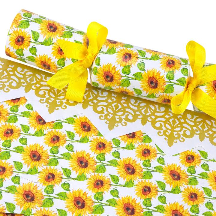 Bright Sunflowers | Cracker Making Craft Kit | Make &amp; Fill Your Own