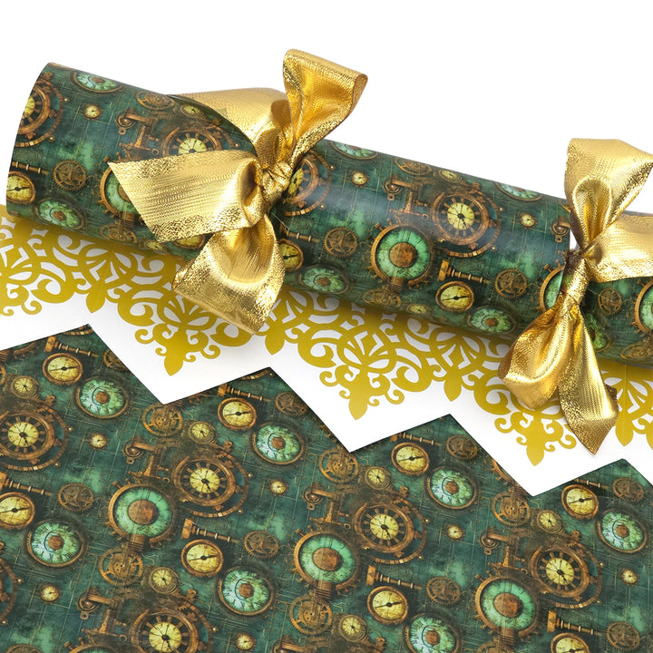 Green Steampunk Grunge | Cracker Making Craft Kit | Make &amp; Fill Your Own