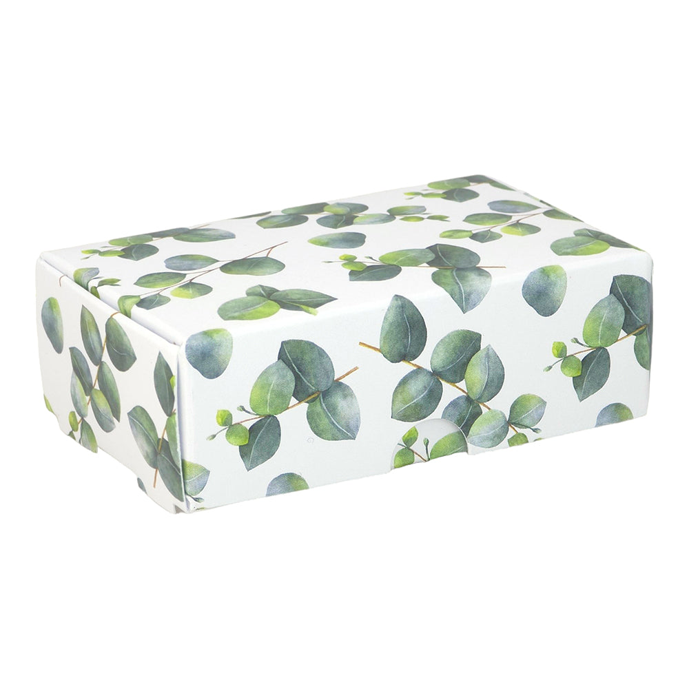 Watercolour Eucalyptus | Mini Gift Box | Soap Bar Sized | 6 Boxes | 57x88x30mm