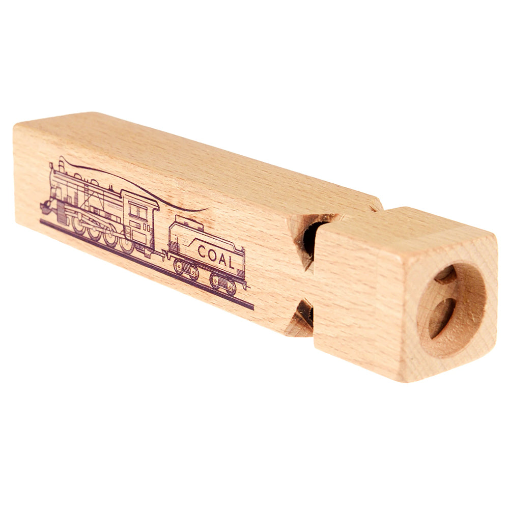 Traditional Wooden Train Whistle | Retro Feel Kids Gift Idea