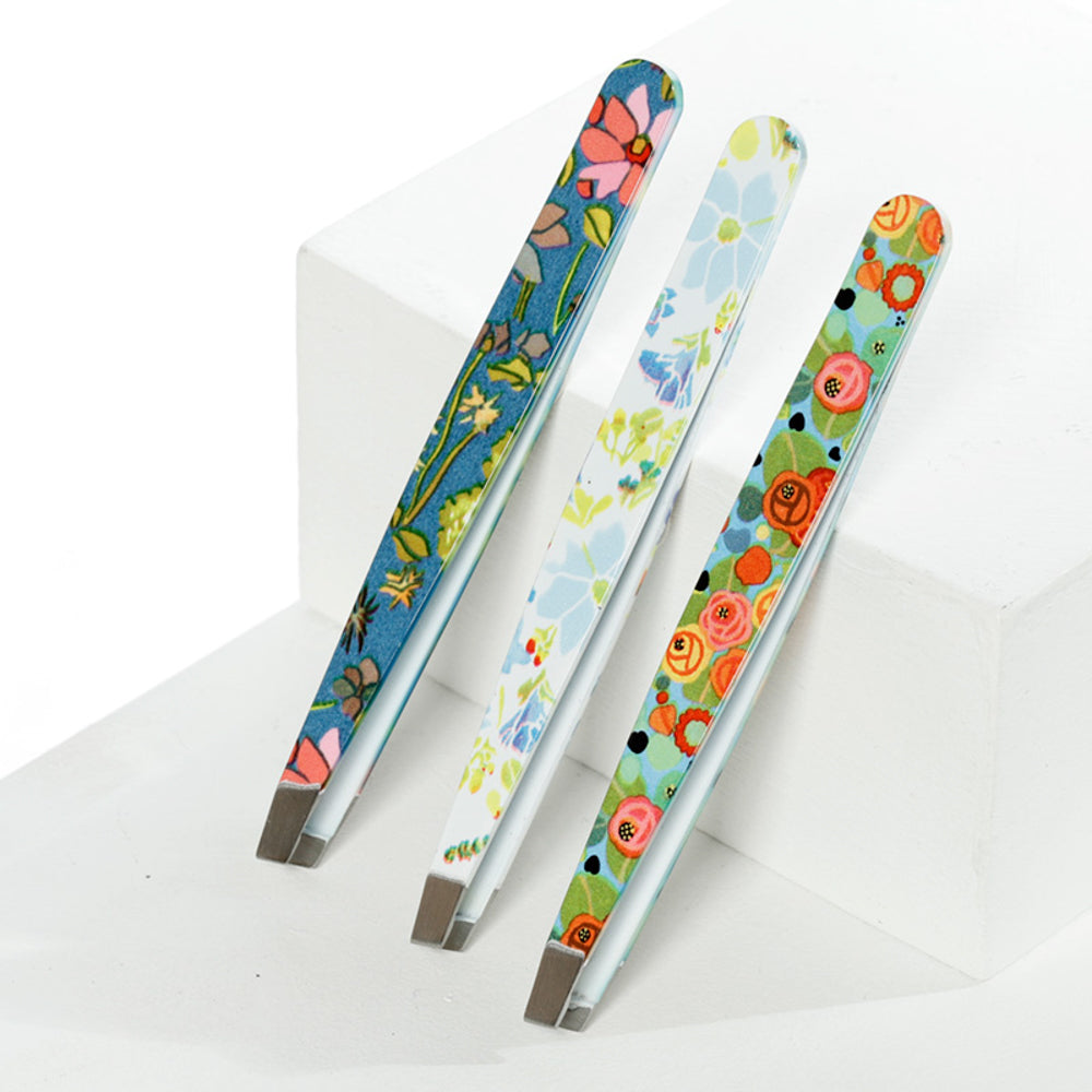 Blue Floral Tweezers | Julie Dodsworth | Single | Mini Gift | Cracker Filler