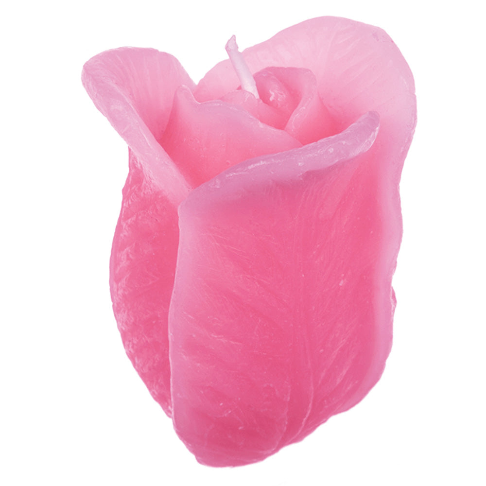 Freestanding Rose Bud Candle | 5cm Tall | Mini Gift | Cracker Filler