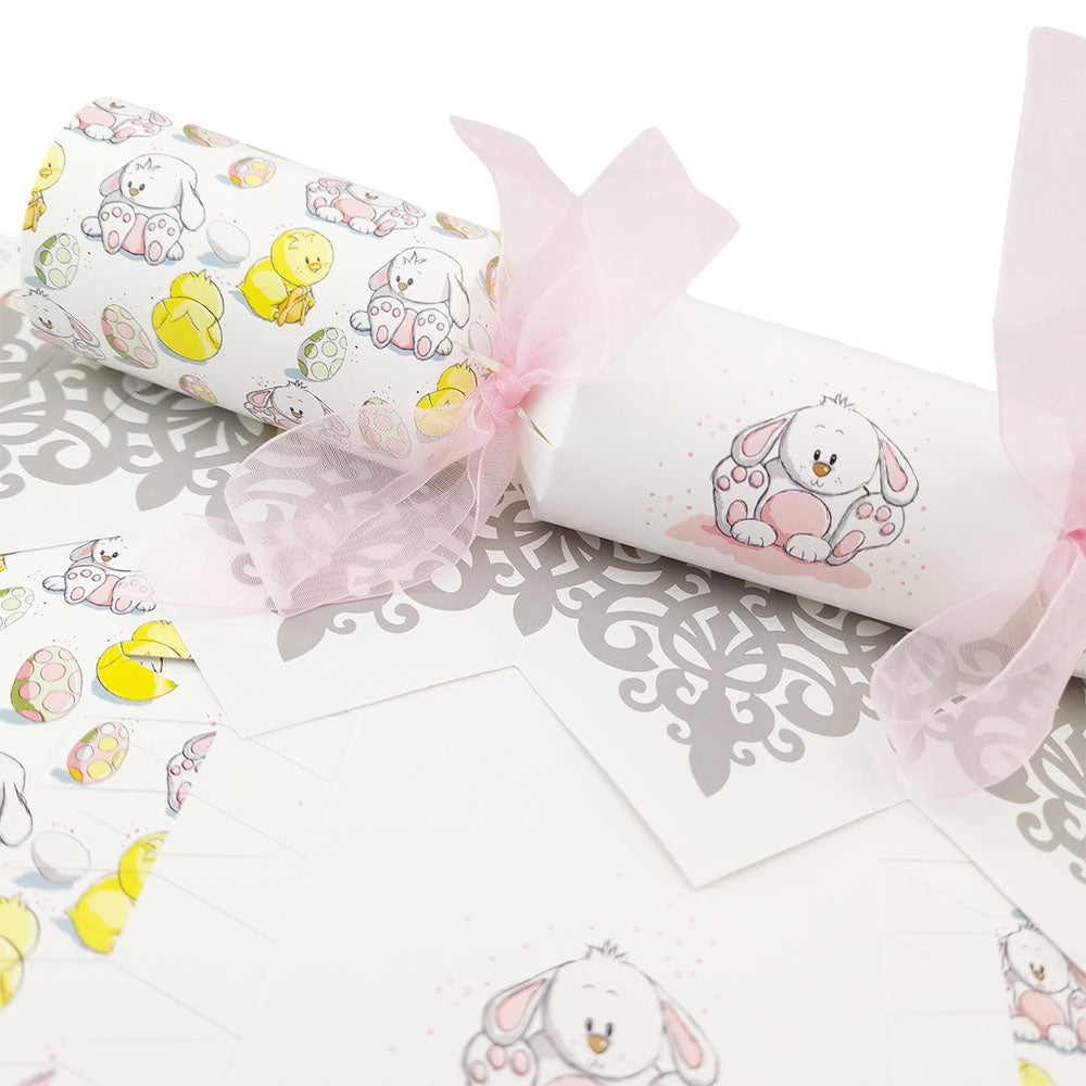 Cute Easter Bunny | Cracker Making Craft Kit | Make &amp; Fill Your Own