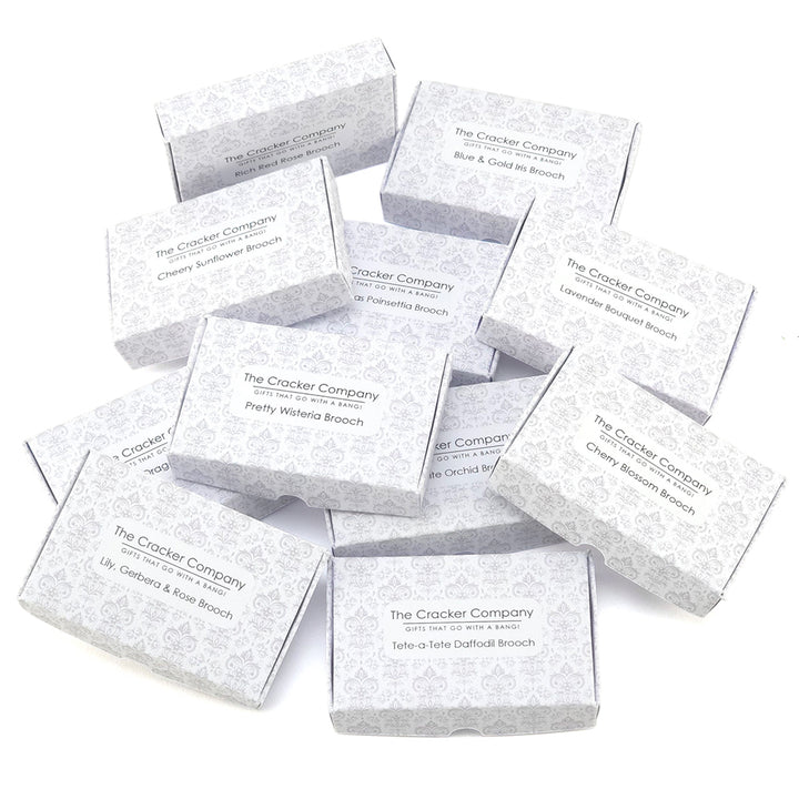 Lavender Flower Brooch | 5cm Tall | Little Gift for Ladies | Cracker Filler