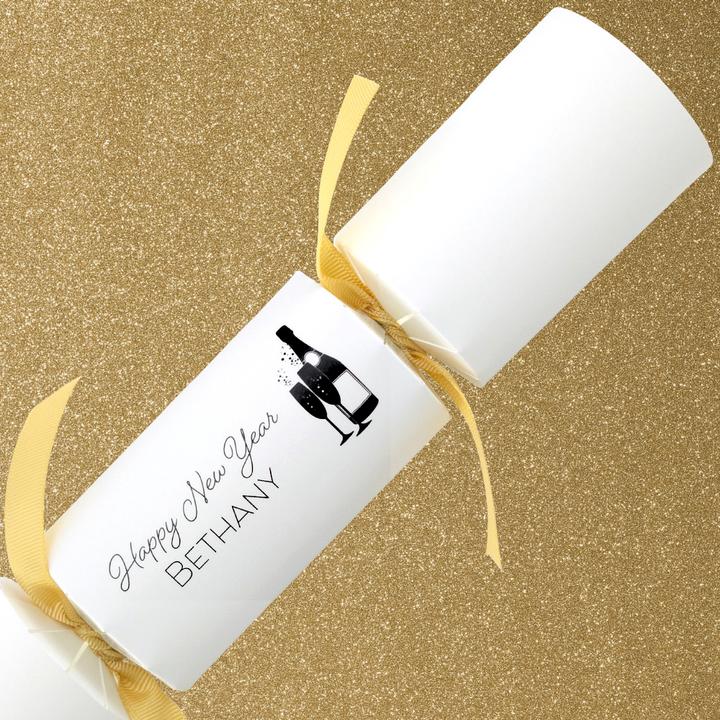Personalised Happy New Year Crackers Craft Kit | Add Your Own Names | Minimum 4