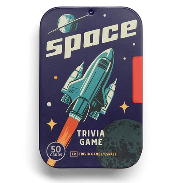 Space Trivia Card Game | Gift in a Tin | Little Gift | Cracker Filler