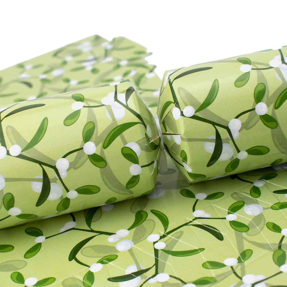Simply Mistletoe | SNAPLESS Christmas Cracker Making Craft Kit | Makes 6