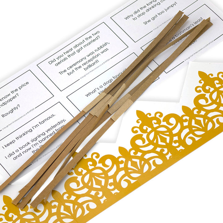 Ivory | SMALL Cracker Making DIY Kits | Make Your Own | Recyclable