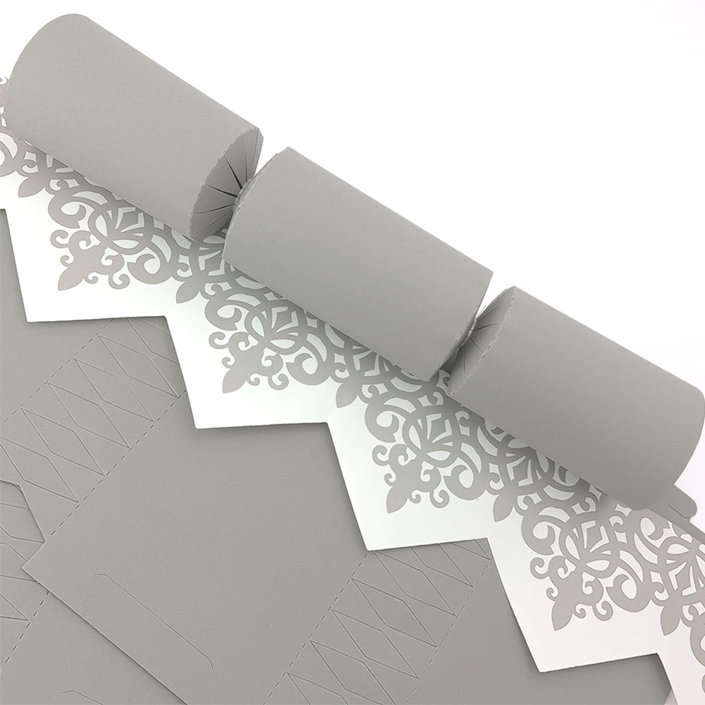 Silver Grey | Cracker Making DIY Craft Kits | Make Your Own | Eco Recyclable