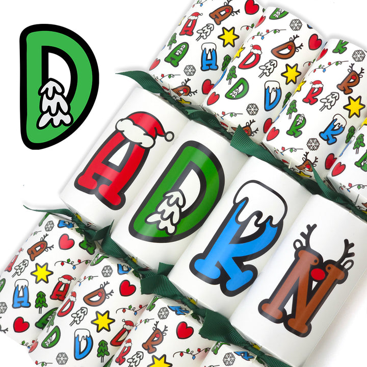 Letters A to Z | Single Christmas Cracker Making Craft Kit | Funtime Design
