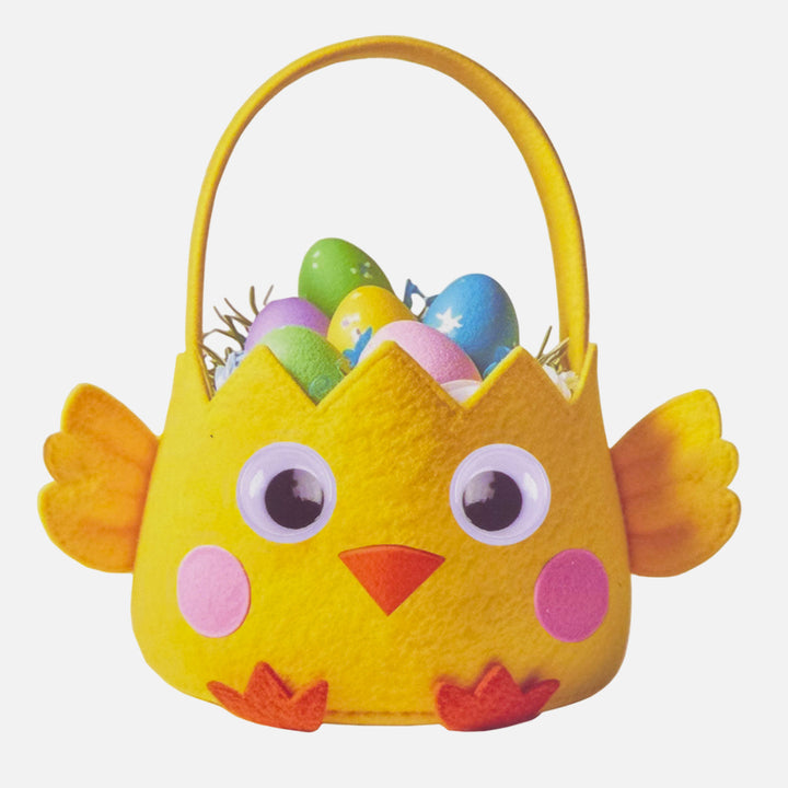 Sew Your Own Easter Chick Basket | Kids Easter Egg Hunt Craft Kit