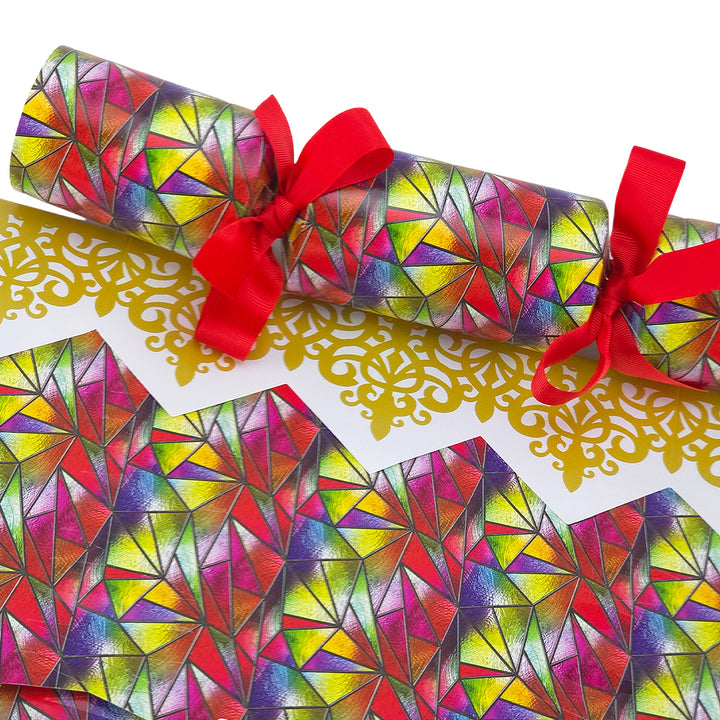 Stained Glass Shards | Cracker Making Craft Kit | Make &amp; Fill Your Own