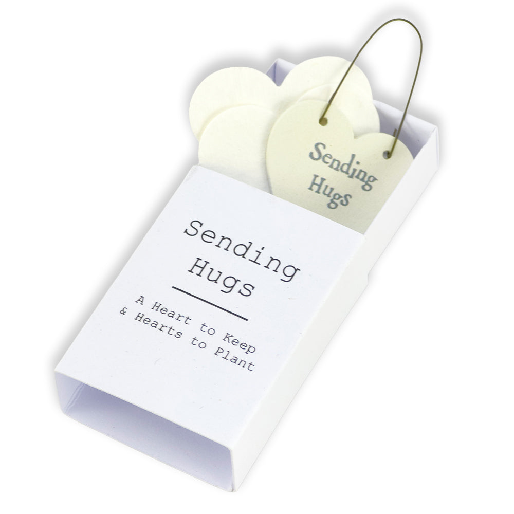 Sending Hugs | Hearts to Keep and to Plant | Cracker Filler | Mini Gift