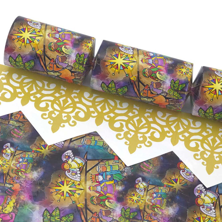 Kids Nativity | Christmas Cracker Making Craft Kit | Make &amp; Fill Your Own