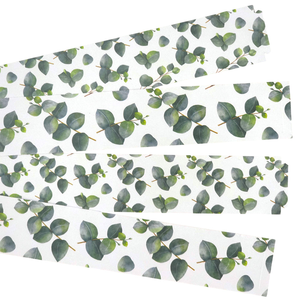 30 Reusable Christmas Paper Chains | Watercolour Eucalyptus | No Glue | 2.5m