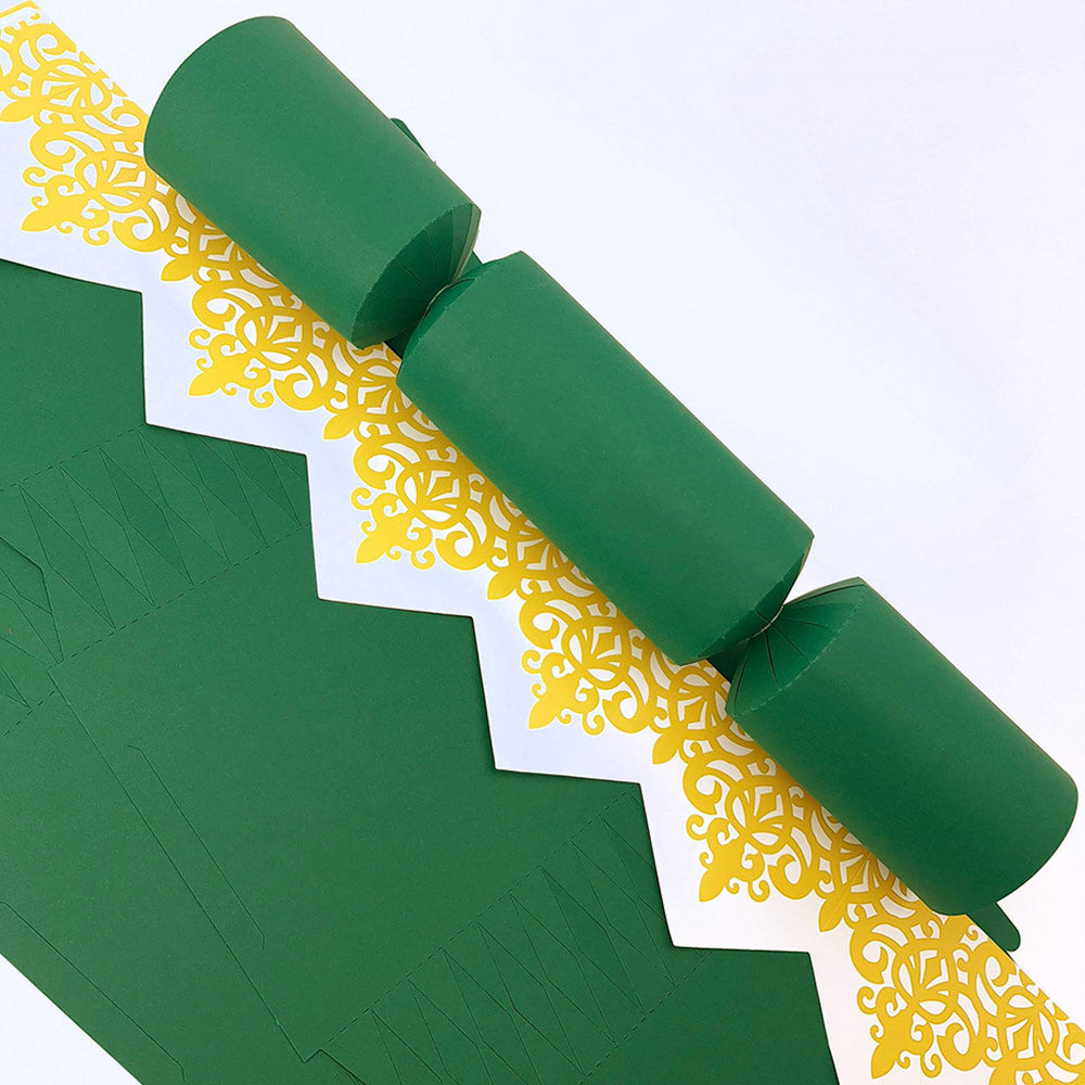 Rich Green | Cracker Making DIY Craft Kits | Make Your Own | Eco Recyclable