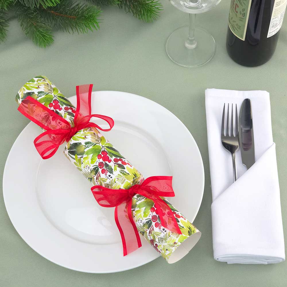 Watercolour Berries | Christmas Cracker Making Craft Kit | Make &amp; Fill Your Own