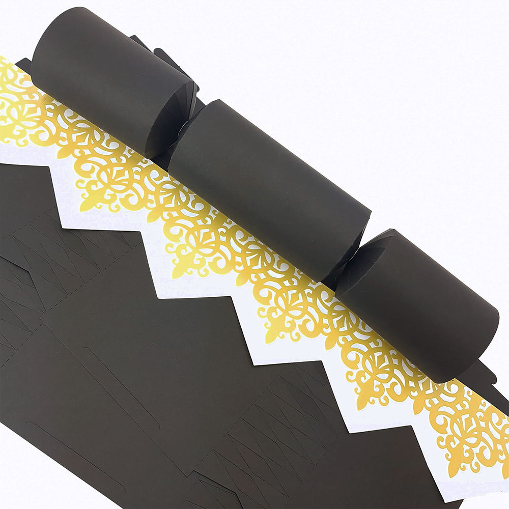 Black | Cracker Making DIY Craft Kits | Make Your Own | Eco Recyclable