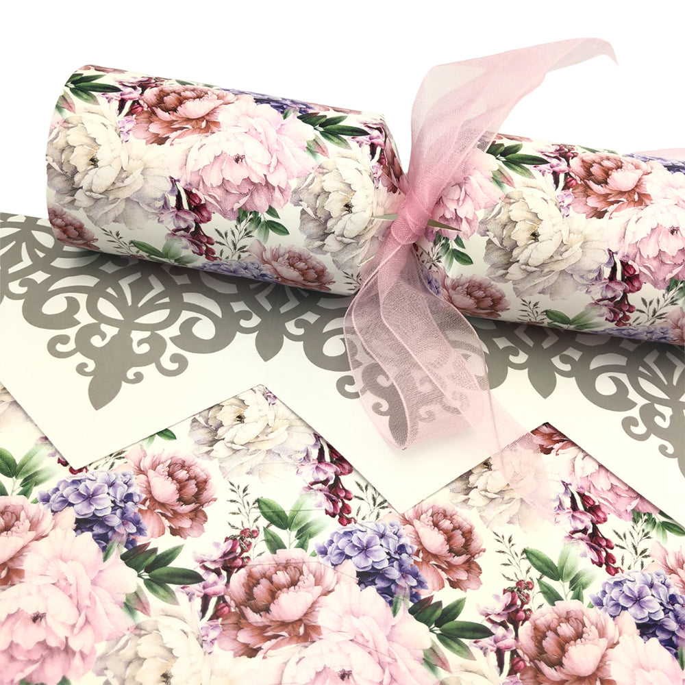 Vintage Peony Bouquet | Cracker Making Craft Kit | Make &amp; Fill Your Own