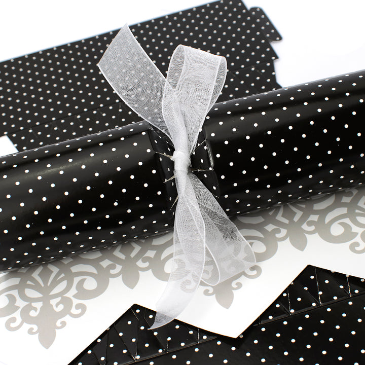 Monochrome Mini Polka | Cracker Making Craft Kit | Make &amp; Fill Your Own