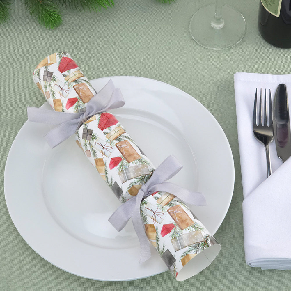 Pine & Presents | Eco Christmas Cracker Making Craft Kit | Make & Fill Your Own