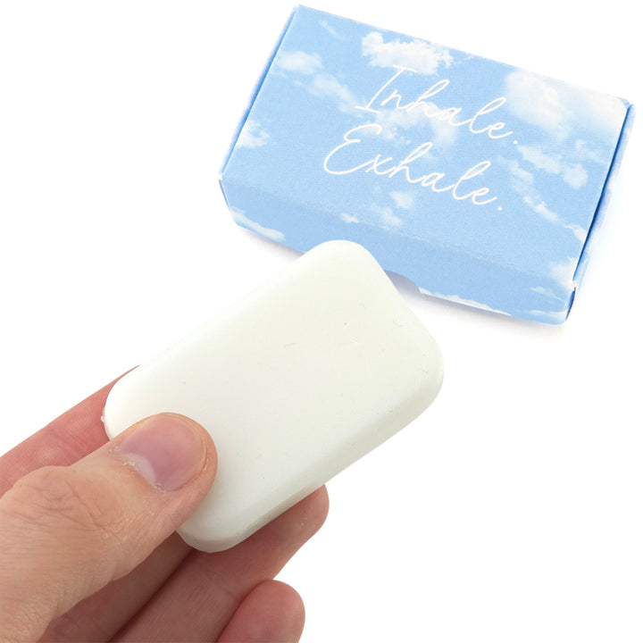 Inhale. Exhale. | Seaside | 20g Travel Soap Bar | Cracker Filler