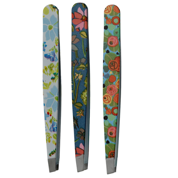 Blue Floral Tweezers | Julie Dodsworth | Single | Mini Gift | Cracker Filler