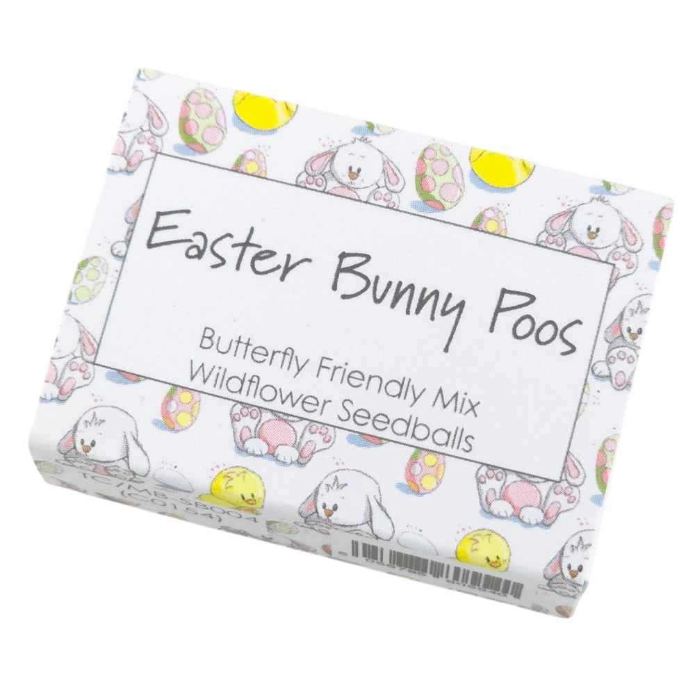 Easter Bunny Poos | Seedball Matchbox | Butterfly Mix | Cracker Filler | Mini Gift