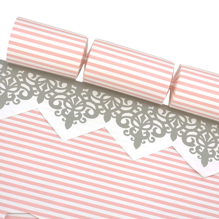 Pink Candy Stripes | Cracker Making Craft Kit | Make &amp; Fill Your Own