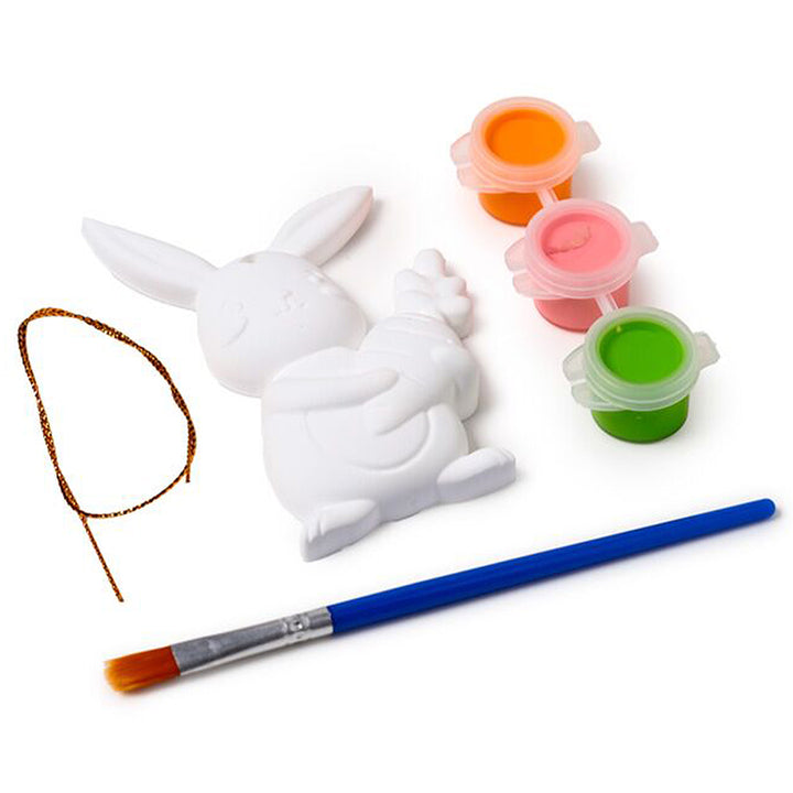 Easter Bunny | Springtime Paint Your Own Ceramic Decoration | Kids Craft Kit
